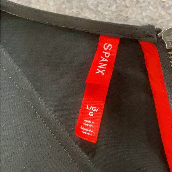 SPANX Sleek Black Jumpsuit - Picture 7 of 8